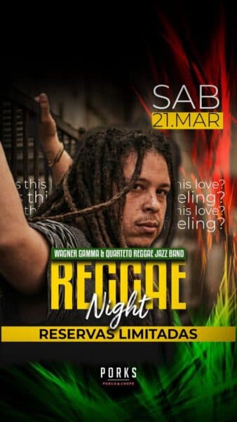 Quarteto Reggae Jazz Band No Porks Do Guara Sabado 19h