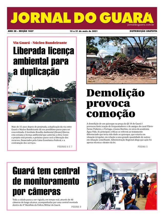 Capa da edição nº 1037