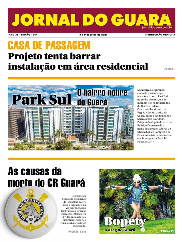 Capa da edição nº 1044