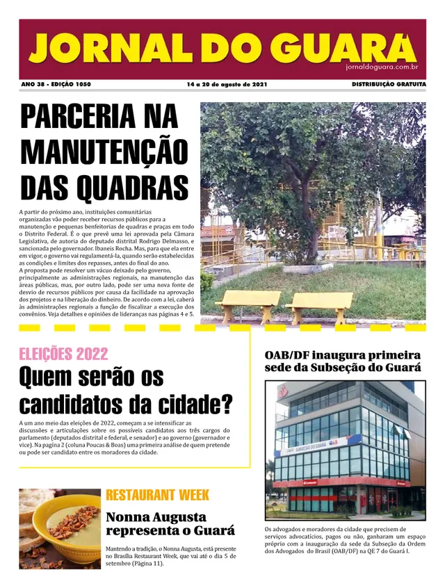 Capa da edição nº 1050