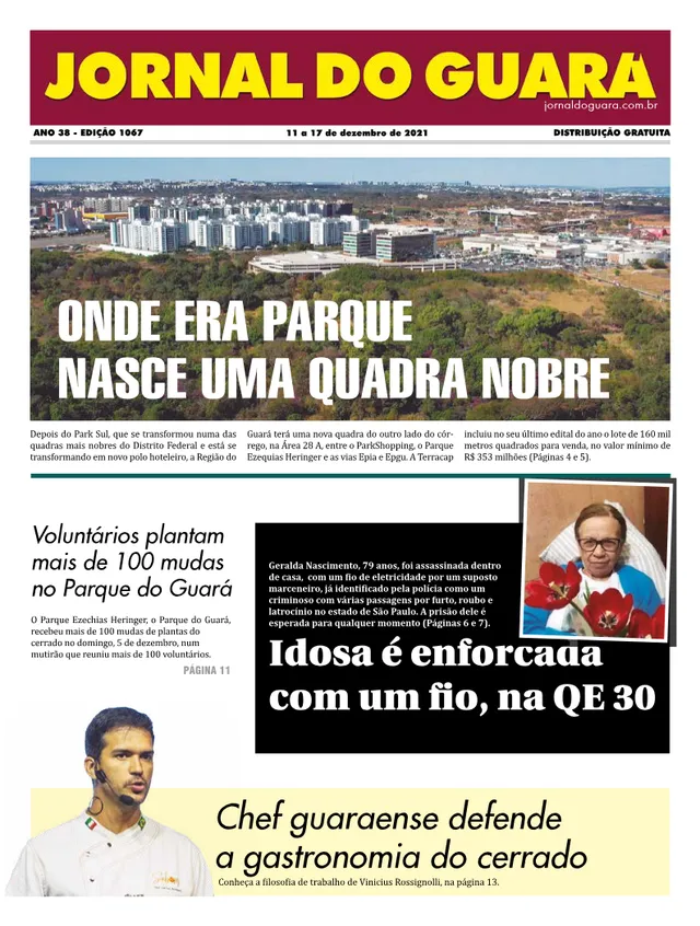 Capa da edição nº 1067