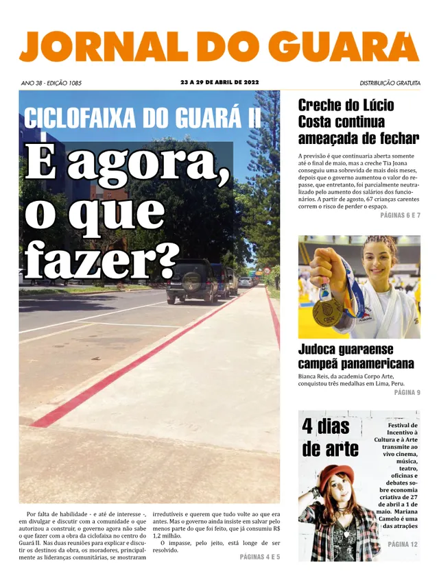 Capa da edição nº 1085
