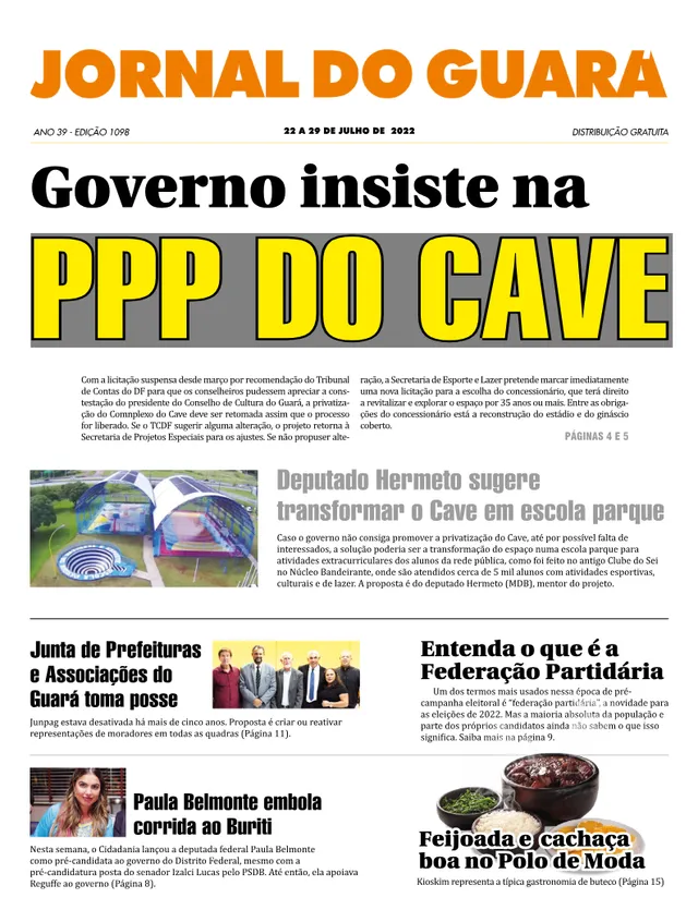 Capa da edição nº 1098