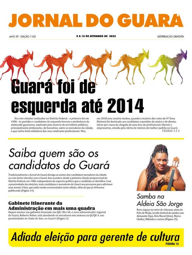 Capa da edição nº 1105