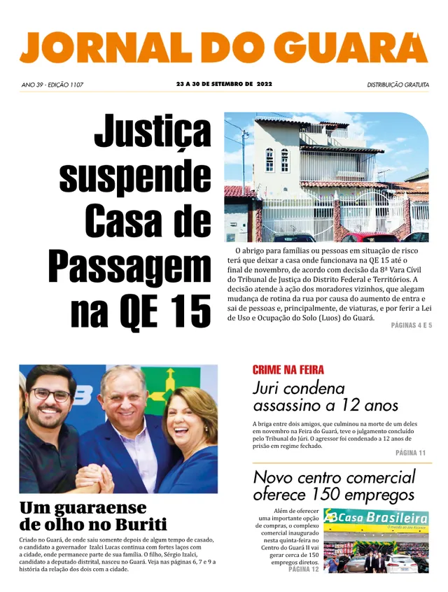 Capa da edição nº 1107