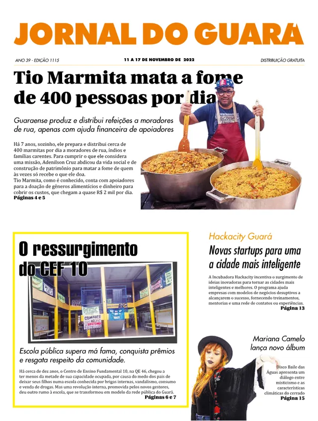 Capa da edição nº 1115