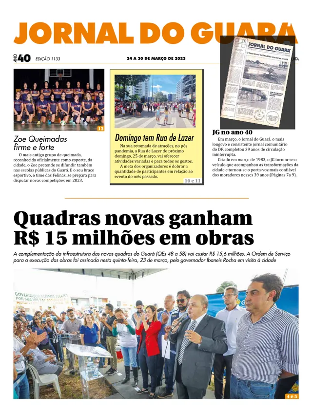 Capa da edição nº 1133