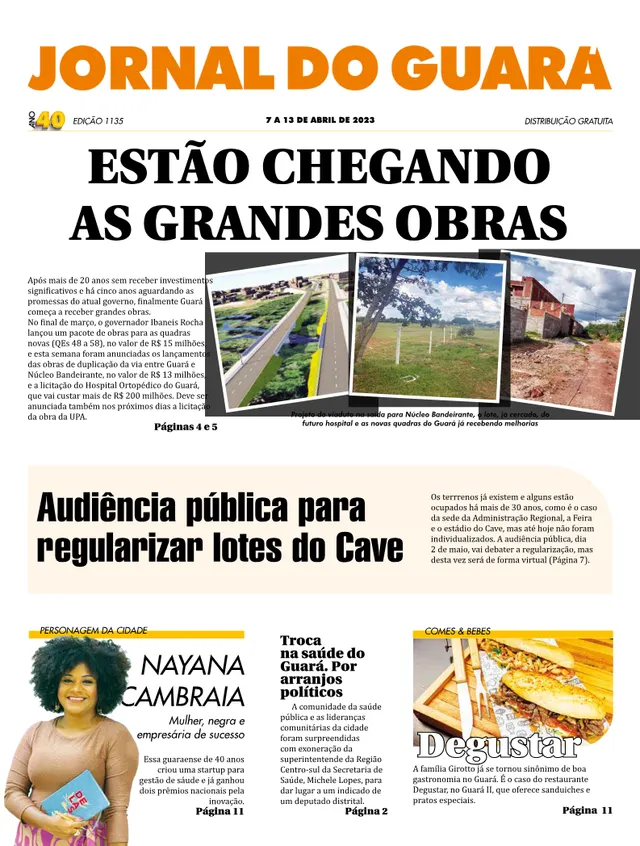 Capa da edição nº 1135