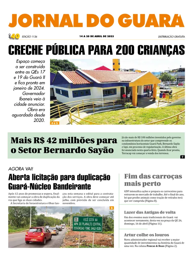 Capa da edição nº 1136