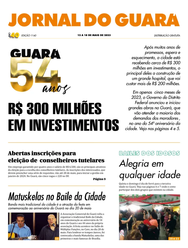 Capa da edição nº 1140