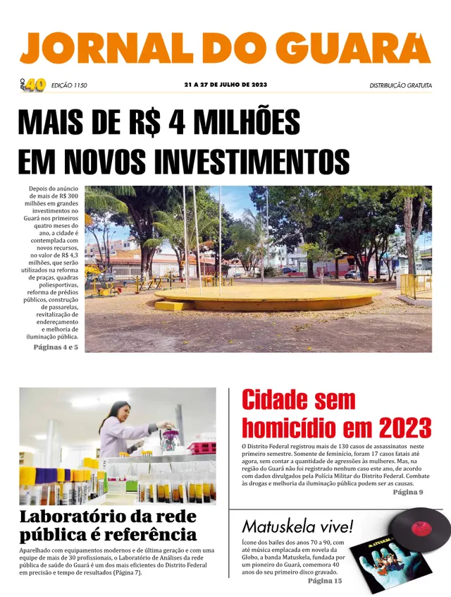 Capa da edição nº 1150