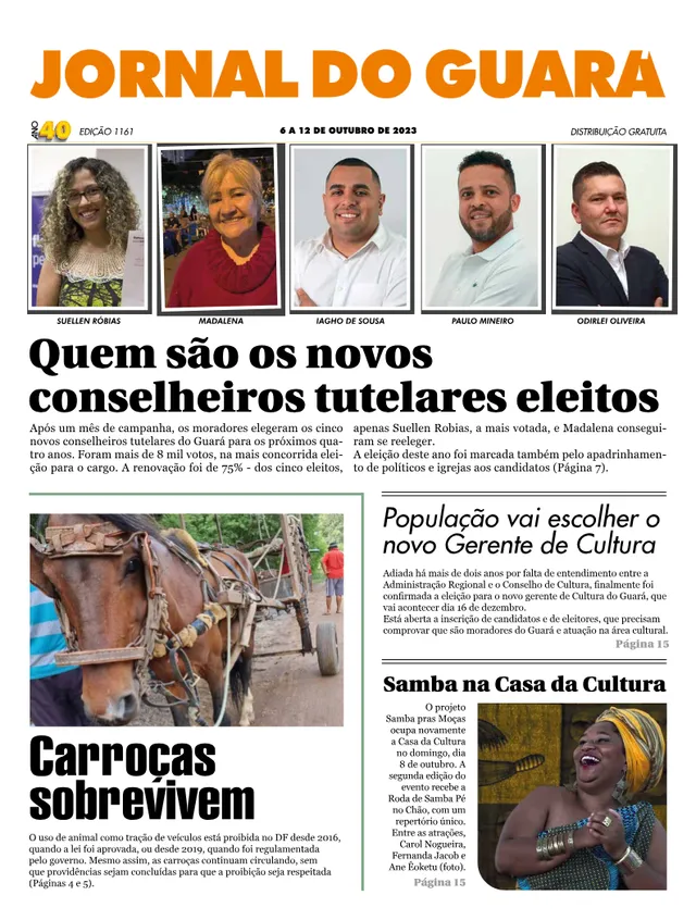 Capa da edição nº 1161