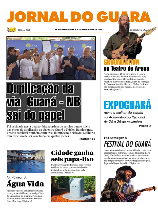 Capa da edição nº 1168