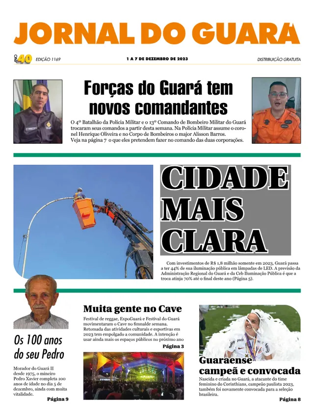 Capa da edição nº 1169