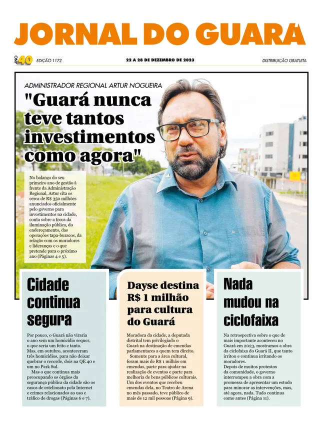 Capa da edição nº 1172