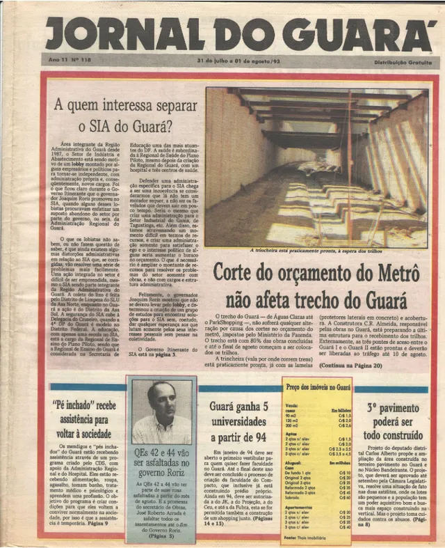 Capa da edição nº 118