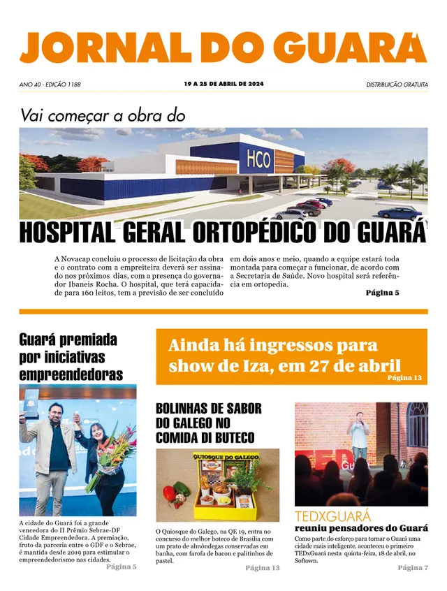 Capa da edição nº 1188