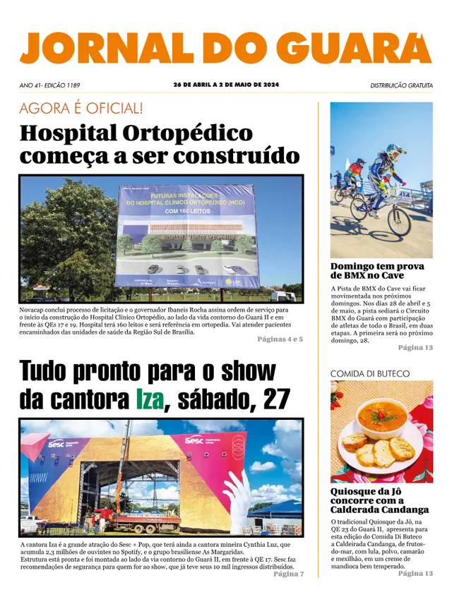 Capa da edição nº 1189