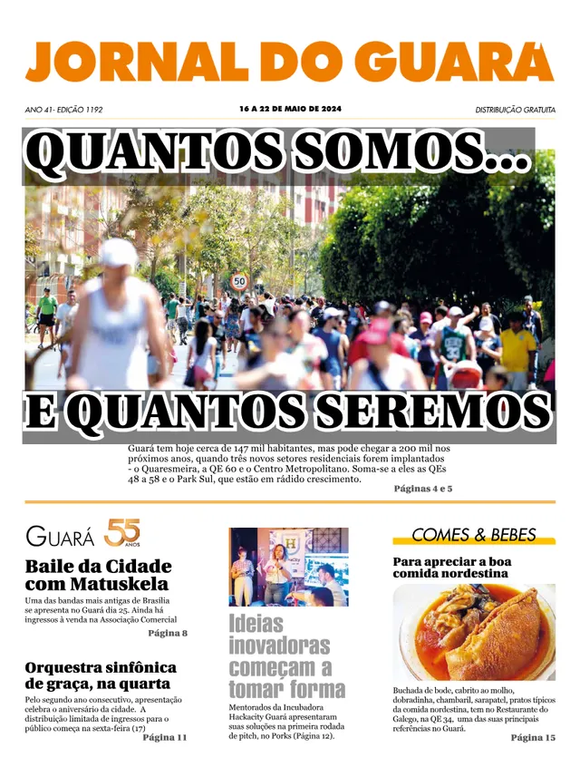 Capa da edição nº 1192