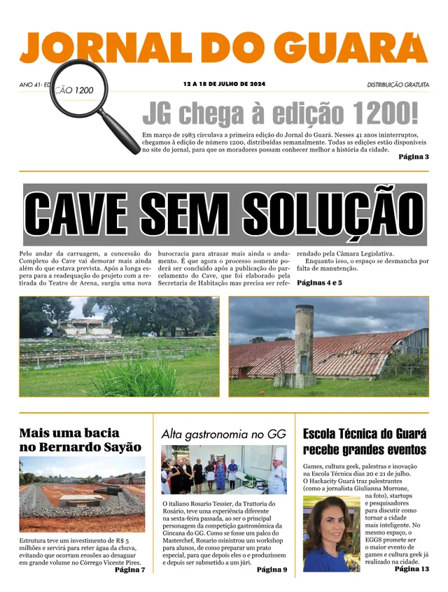 Capa da edição nº 1200