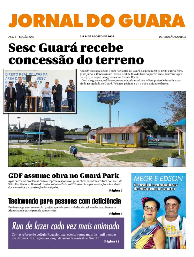 Capa da edição nº 1203