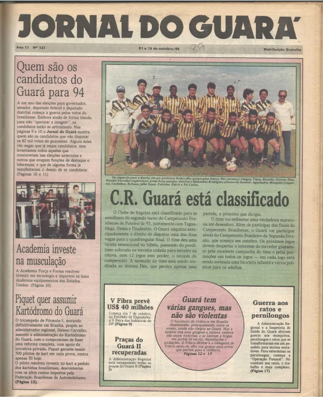 Capa da edição nº 121