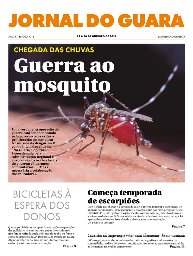 Capa da edição nº 1215