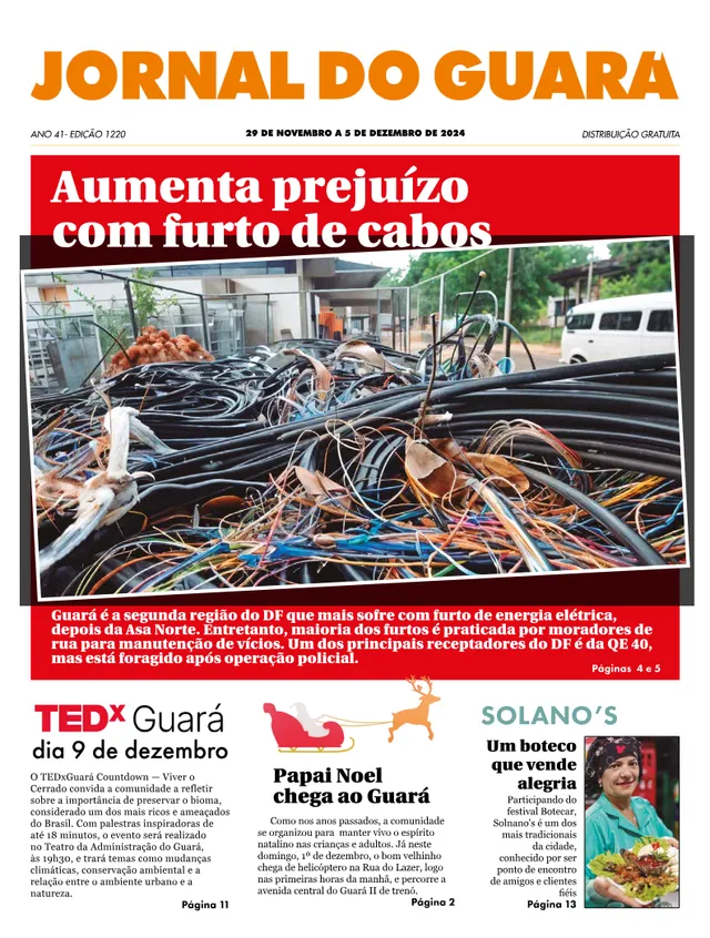 Capa da edição nº 1220