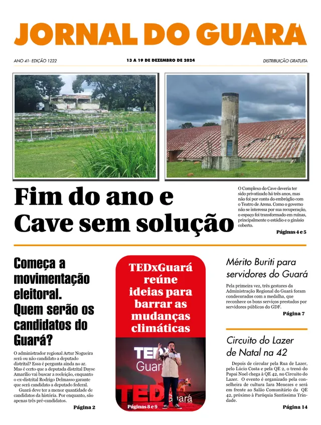 Capa da edição nº 1222