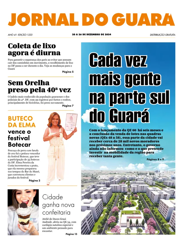 Capa da edição nº 1223