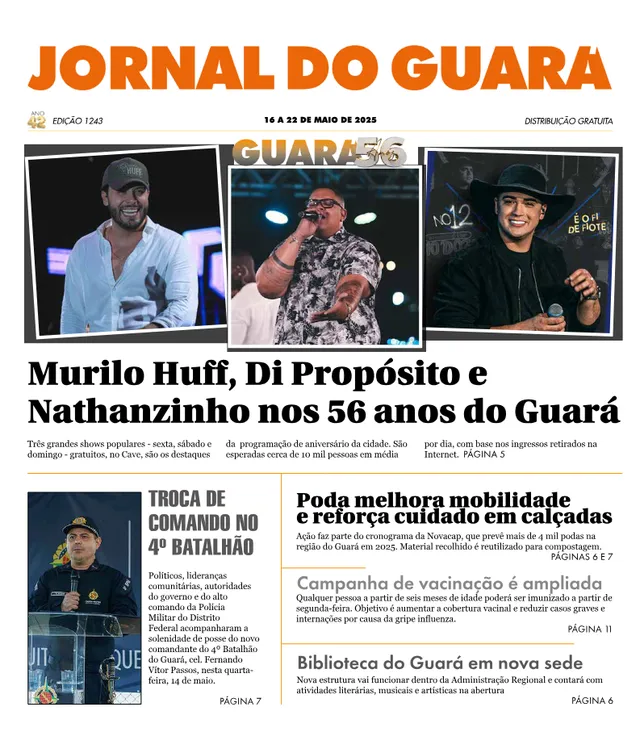 Capa da edição nº 1243