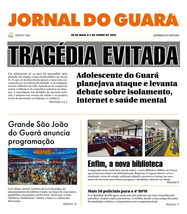 Capa da edição nº 1245