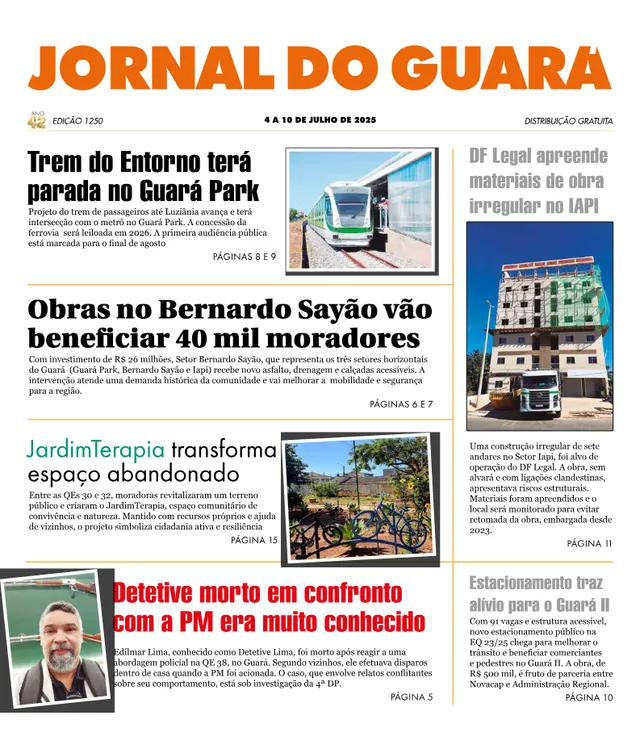 Capa da edição nº 1250
