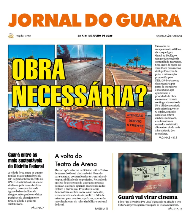 Capa da edição nº 1253