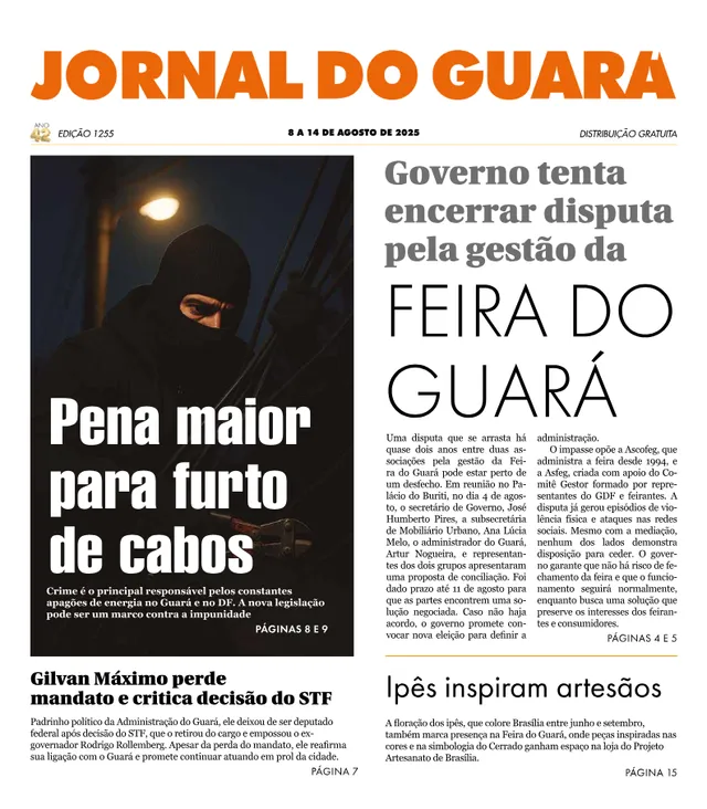 Capa da edição nº 1255