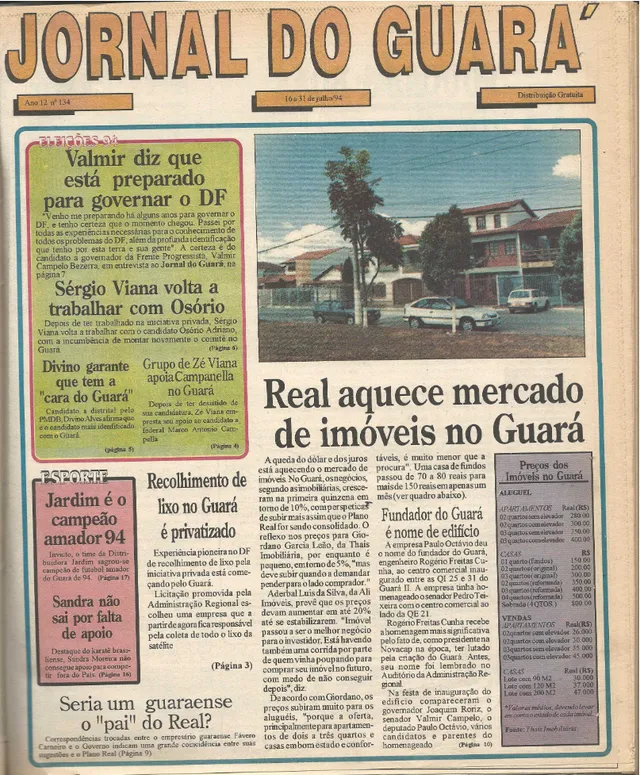 Capa da edição nº 134