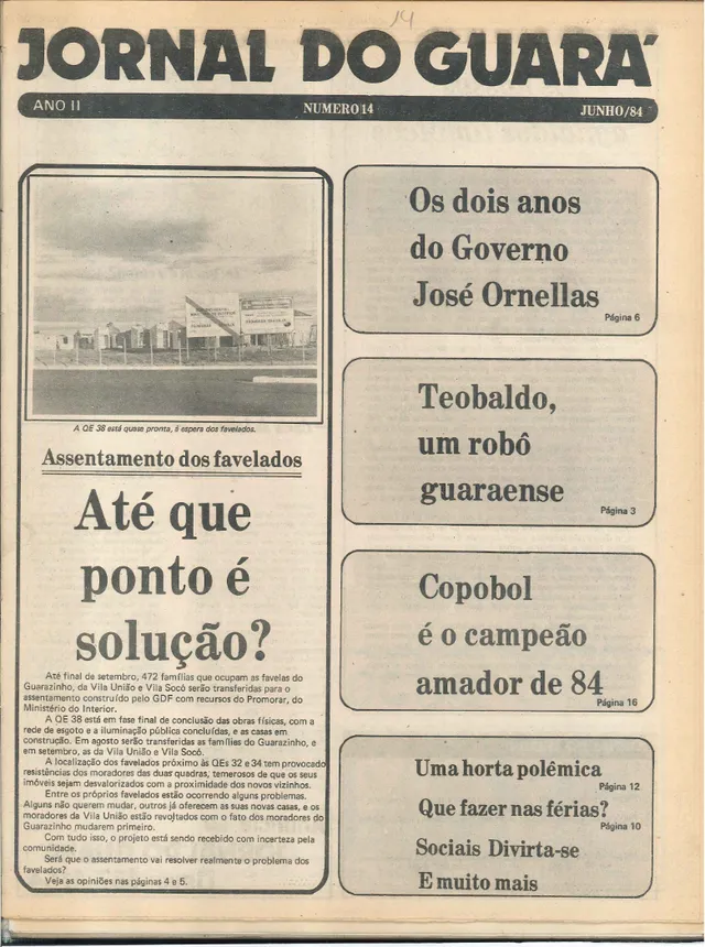 Capa da edição nº 14