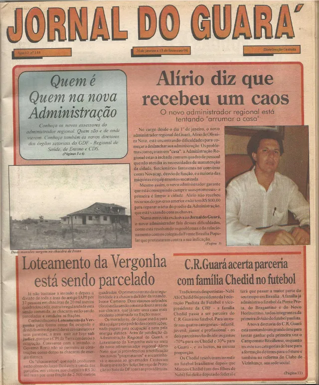 Capa da edição nº 144