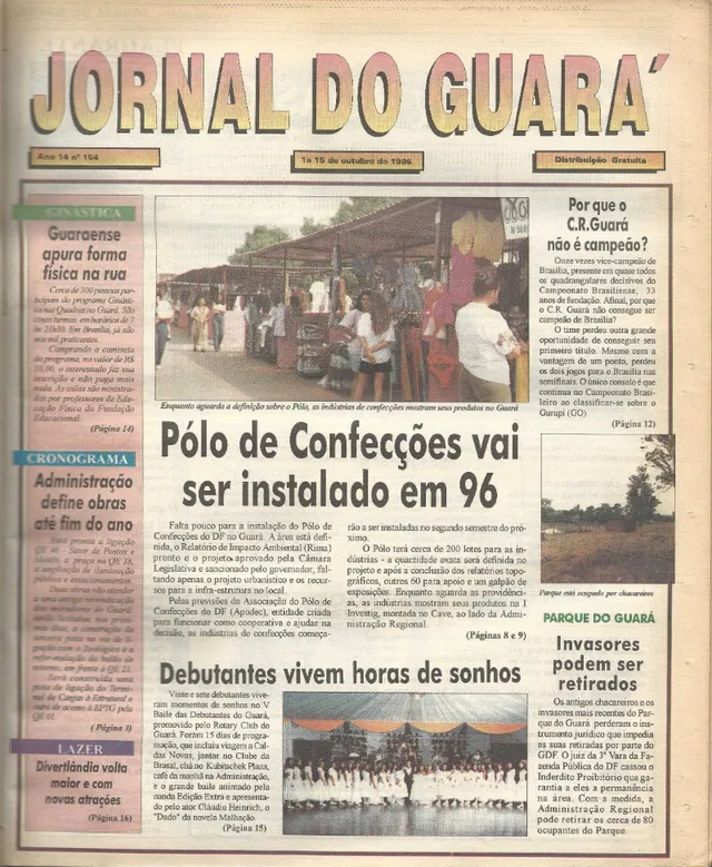 Capa da edição nº 154
