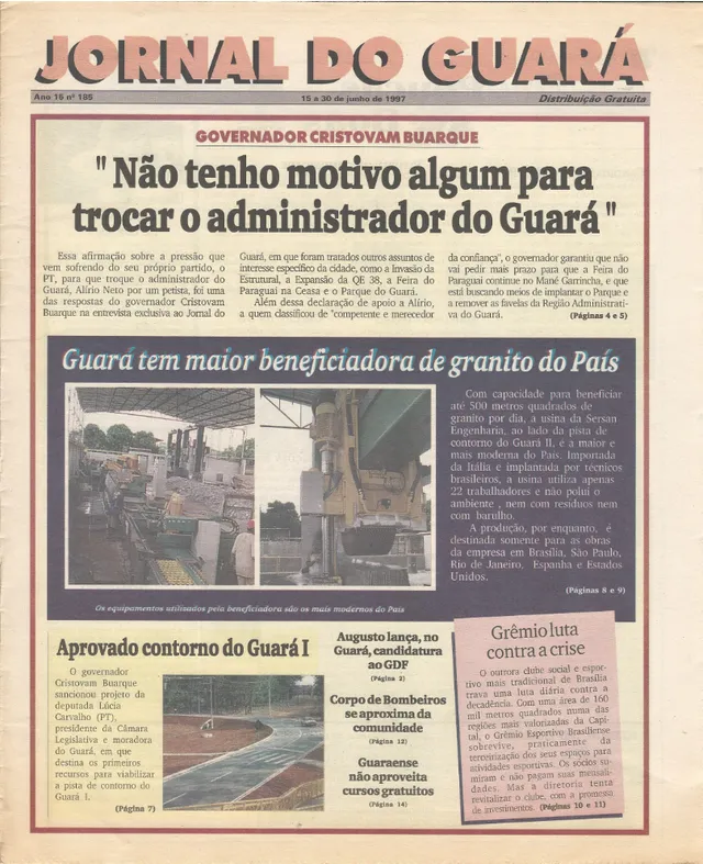 Capa da edição nº 185