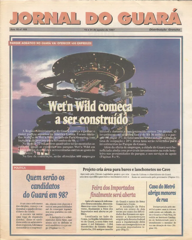 Capa da edição nº 189