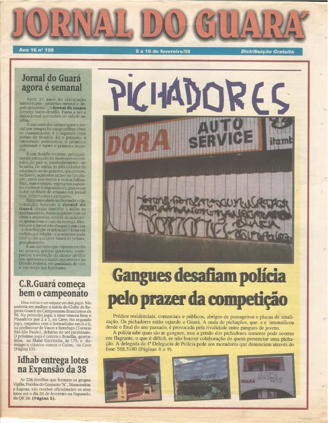 Capa da edição nº 198
