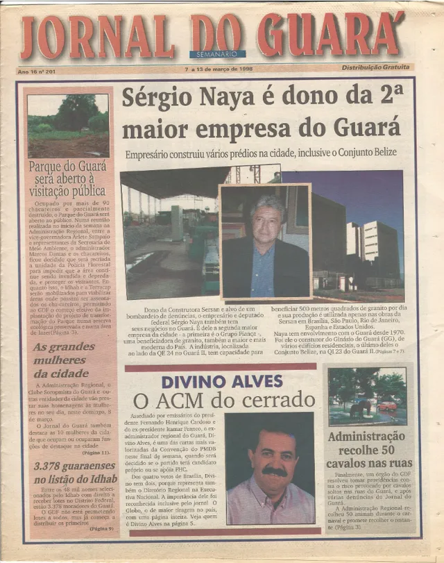 Capa da edição nº 201