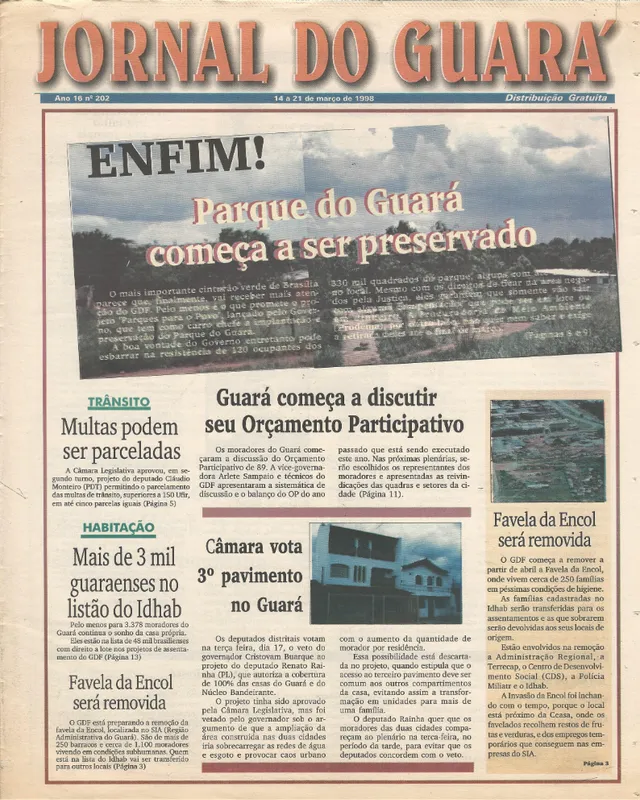 Capa da edição nº 202
