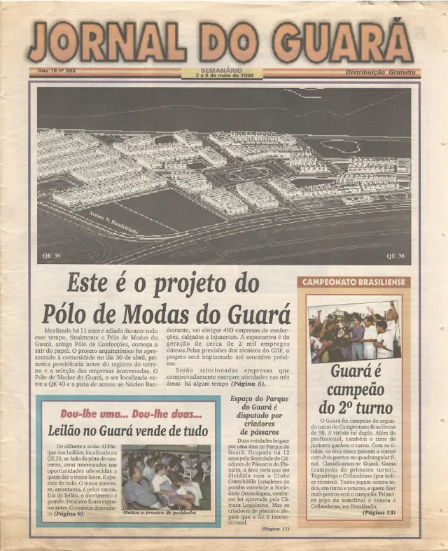 Capa da edição nº 203