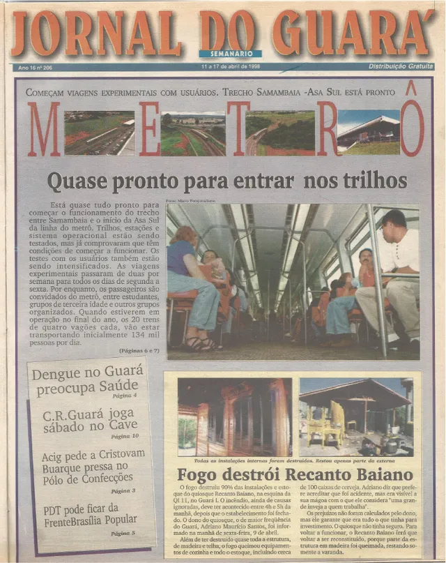 Capa da edição nº 206