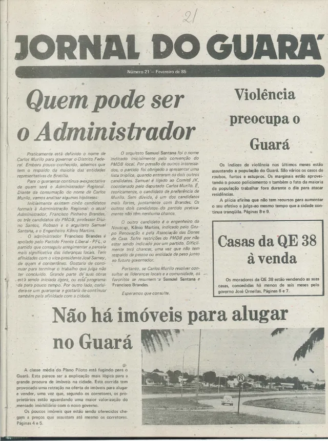 Capa da edição nº 21