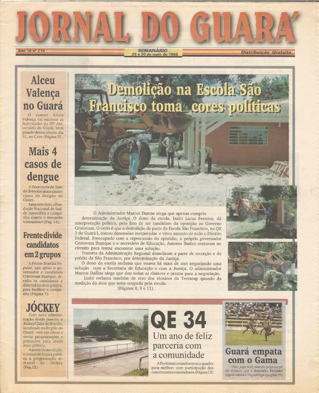 Capa da edição nº 210