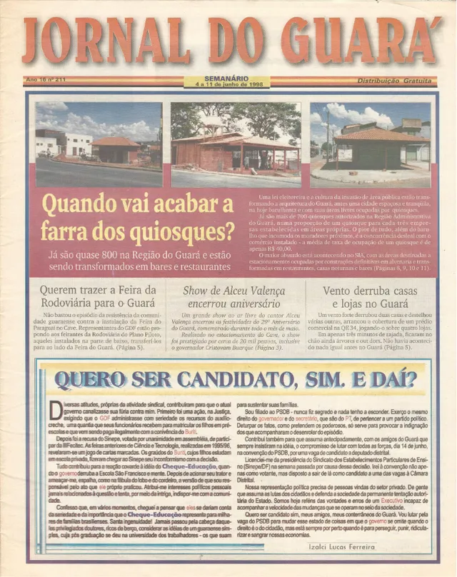 Capa da edição nº 211