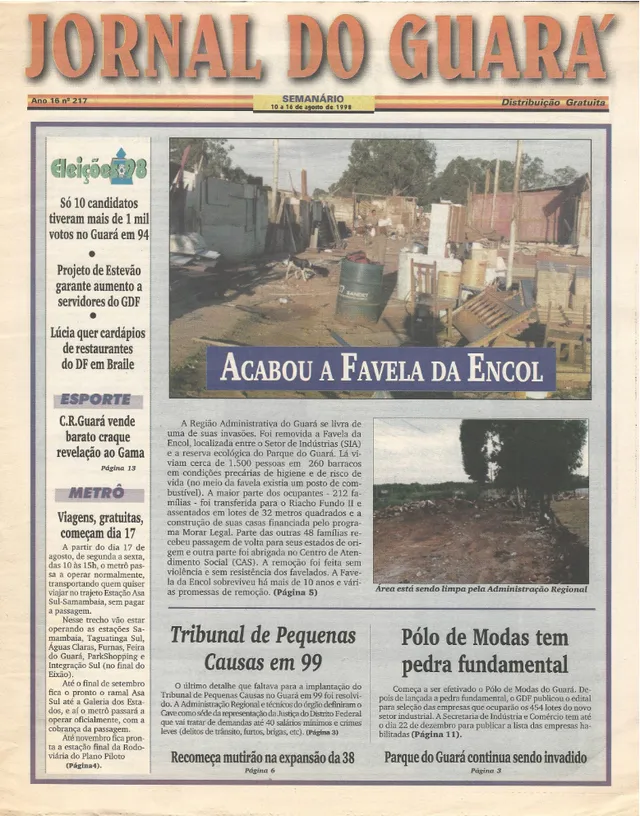 Capa da edição nº 217